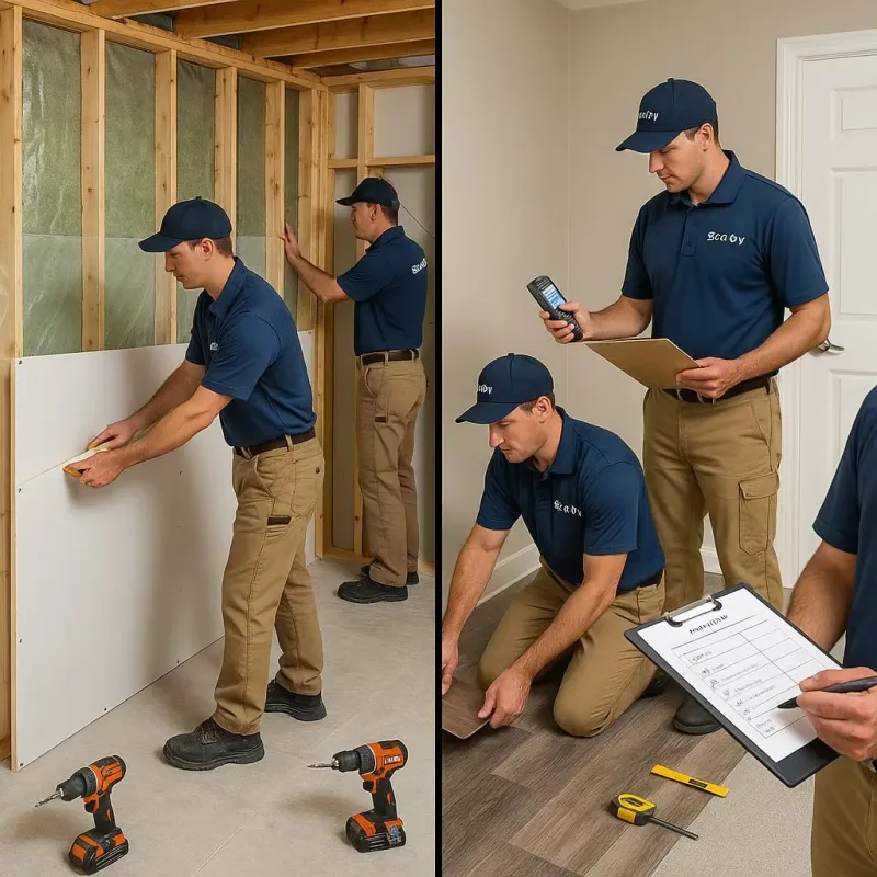 Repairs and Reconstruction process in Bargersville, IN