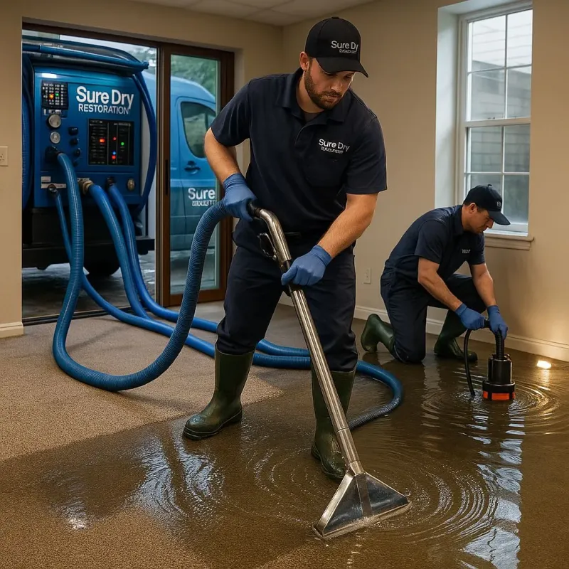 Water Extraction and Removal process in Bargersville, IN